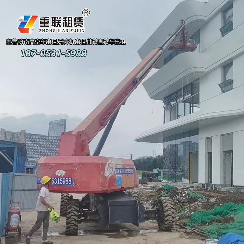 济南折臂车出租适用于哪些工程